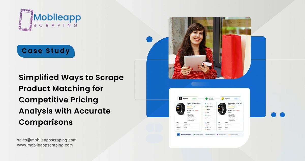 Scrape Product Matching for Competitive Pricing Analysis